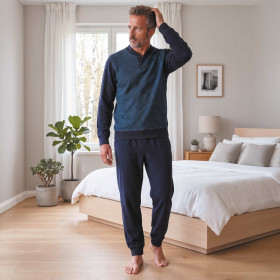 Pyjama maille thermique (5)