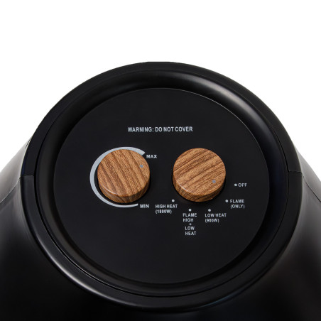 Chauffage d’appoint «feu de bois» (4)