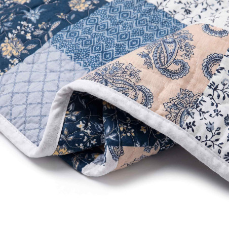 Couvre-lit patchwork  Blueberry (4)