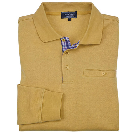 Polo-sweat molletonné (3)