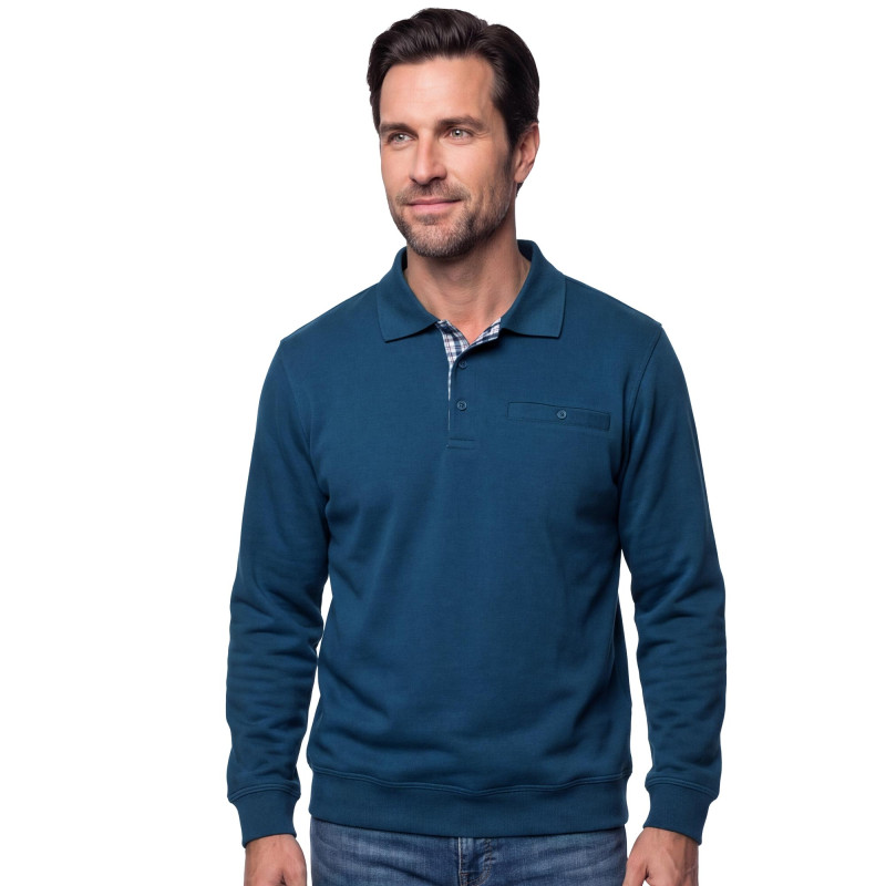 Polo-sweat molletonné (5)
