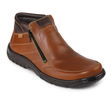 Boots cuir double zip (7)