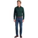 Polo piqué de coton manches longues (2)