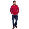 Polo piqué de coton manches longues (6)