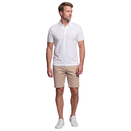 Polo piqué de coton manches courtes (2)