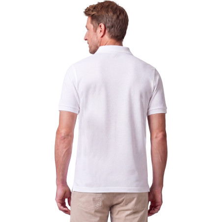 Polo piqué de coton manches courtes (3)