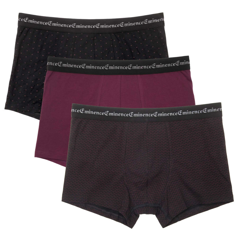 Sous-vêtements Eminence boxers - les 3