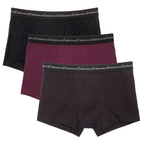 Sous-vêtements Eminence boxers - les 3