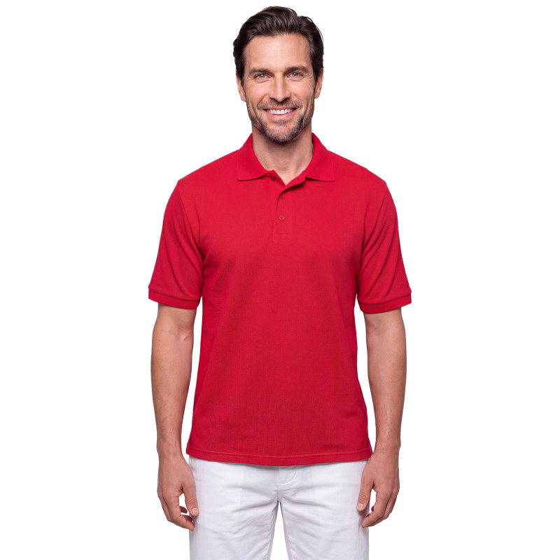 Polo piqué de coton manches courtes (13)