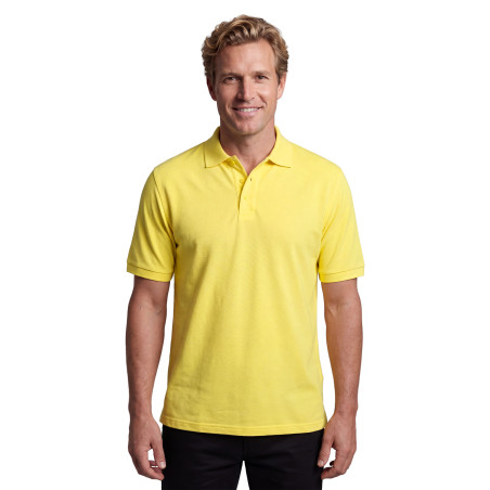 Polo piqué de coton manches courtes (17)