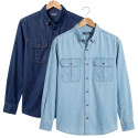 Chemises en jean - les 2
