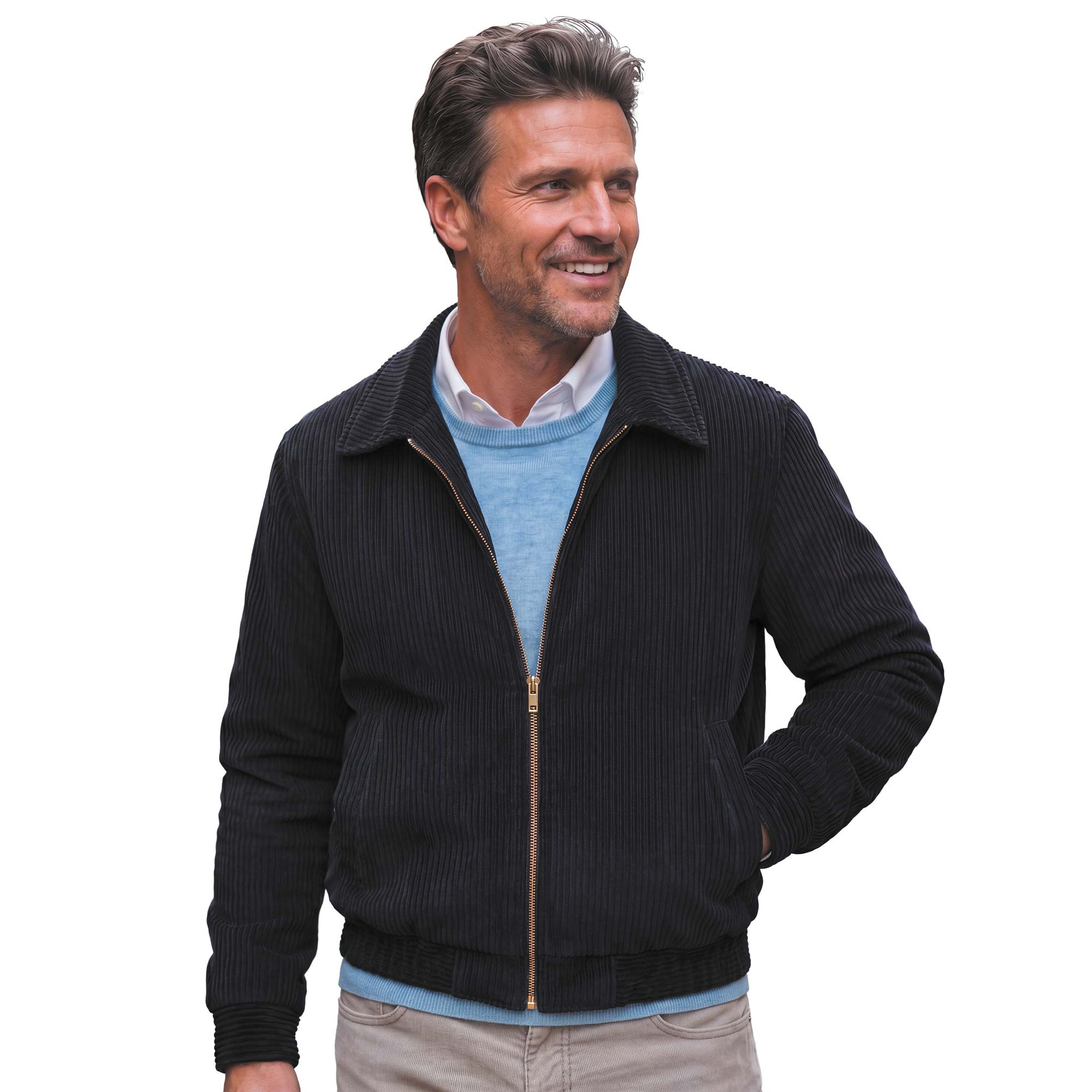 Blouson velours côtelé