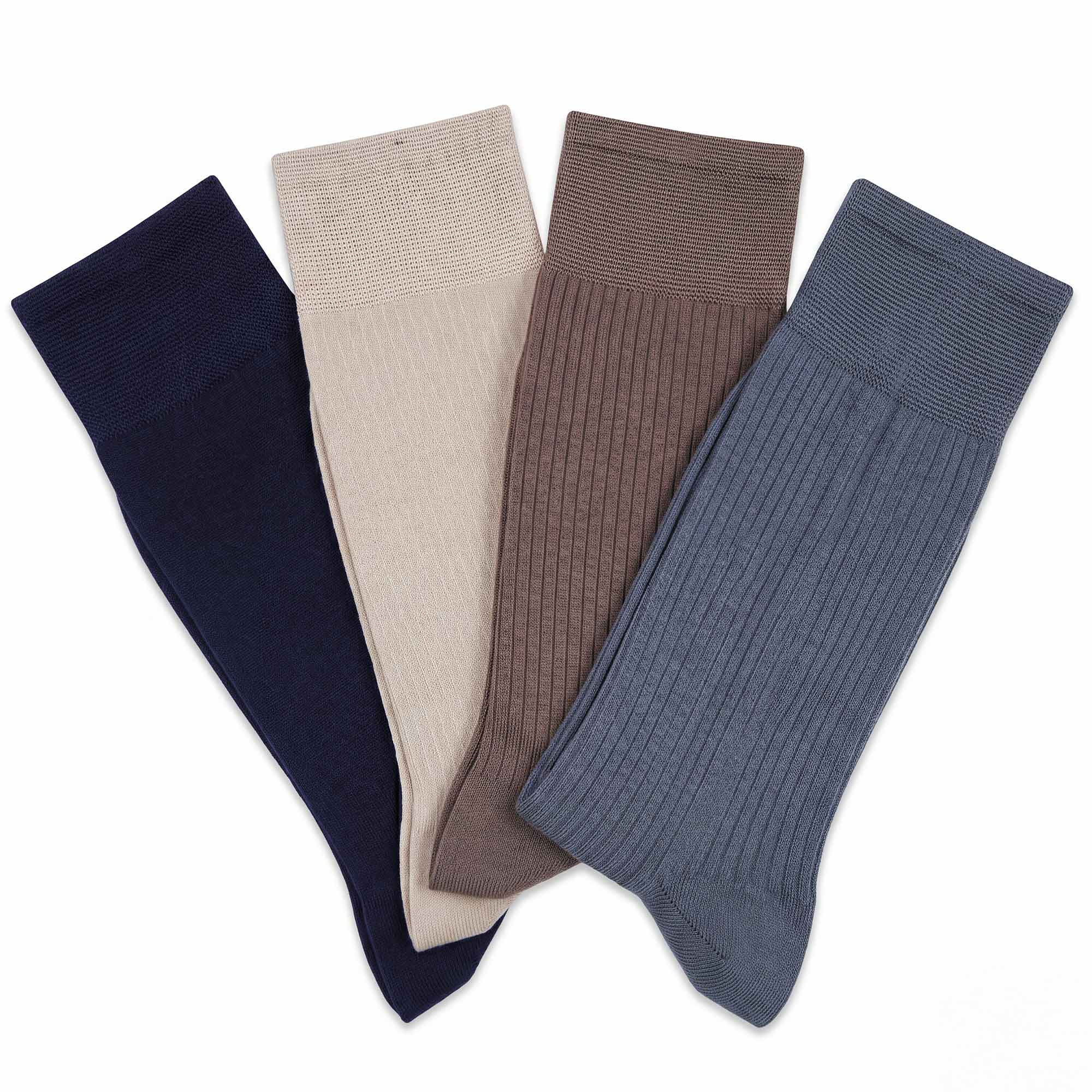 Chaussettes fil d’Écosse - les 4