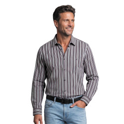 Chemise popeline amincissante
