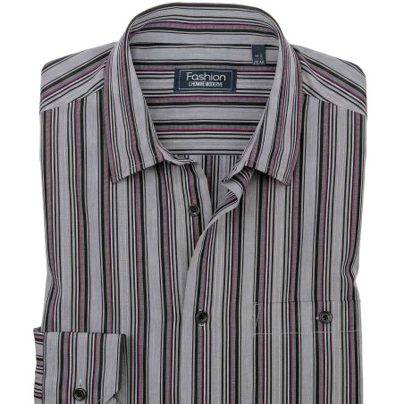 Chemise popeline amincissante (4)