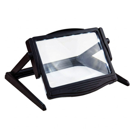 Grande loupe lumineuse