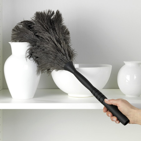 Plumeau télescopique plumes d’autruche (3)