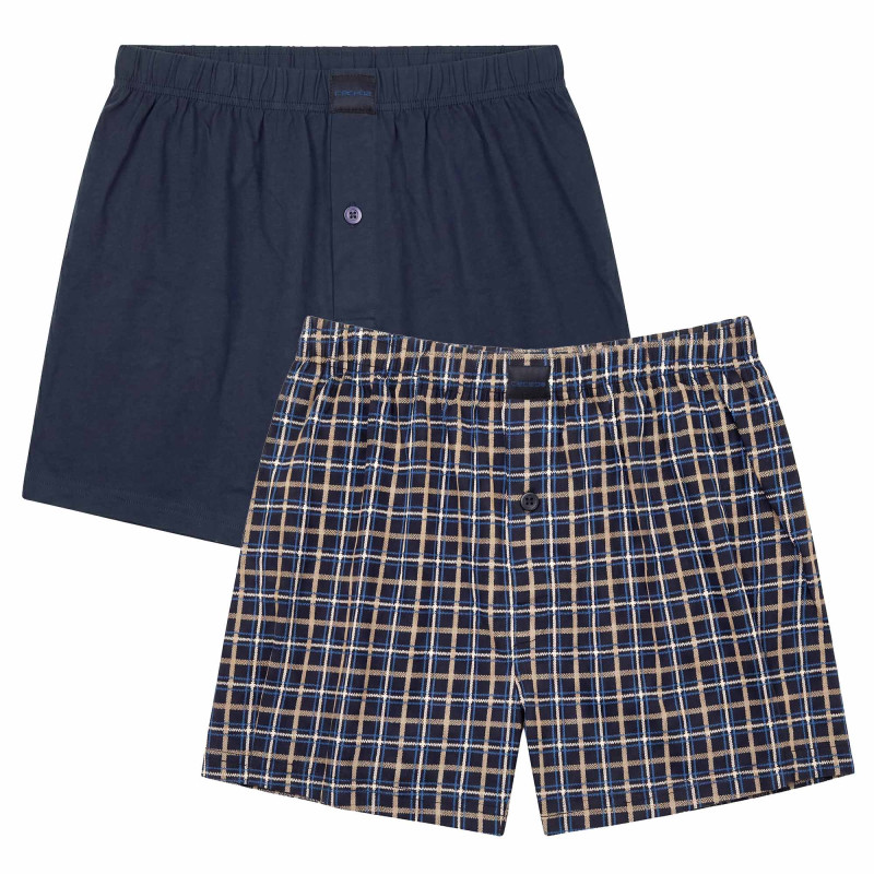 Boxers confort coton - les 2