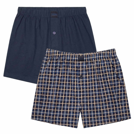 Boxers confort coton - les 2
