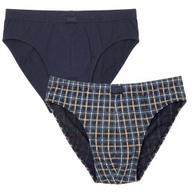 Slips confort coton - les 2