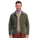 Veste velours country-chic