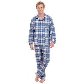Pyjama carreaux flanelle
