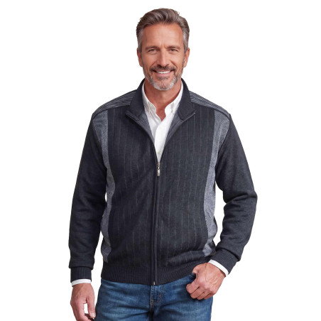 Gilet jacquard gentleman