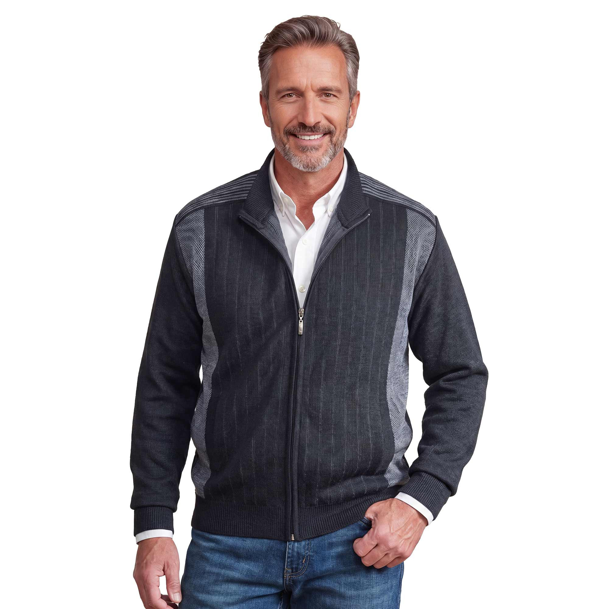 Gilet jacquard gentleman