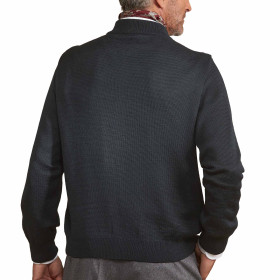 Gilet jacquard gentleman (3)