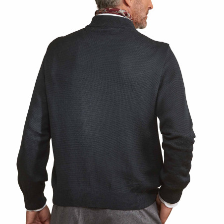 Gilet jacquard gentleman (3)