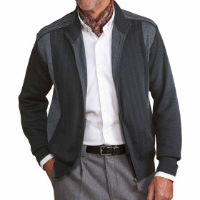 Gilet jacquard gentleman (2)
