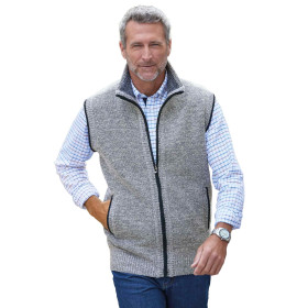 Gilet sans manches doublé polaire