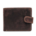 Portefeuille cuir patiné