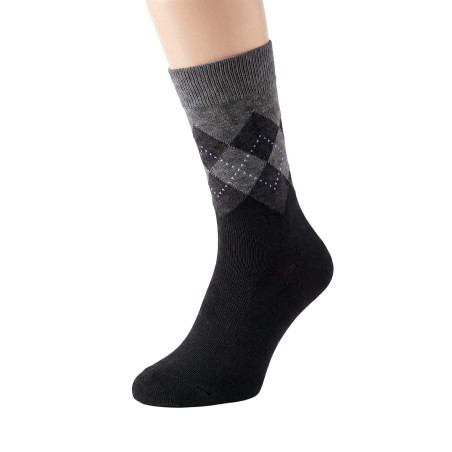 Chaussettes intarsia - les 4 (2)