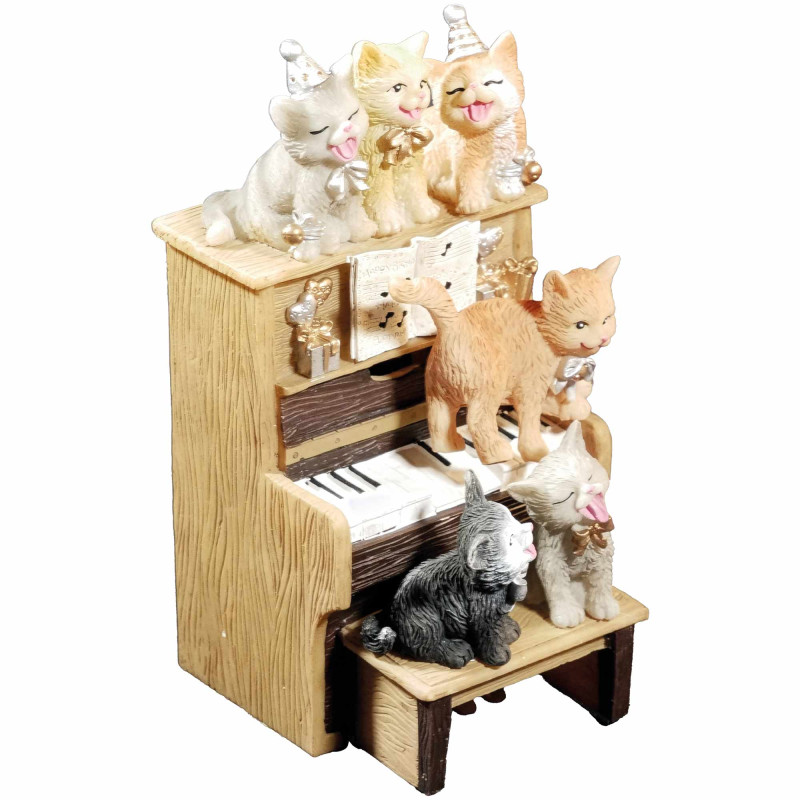 La boîte à musique chats