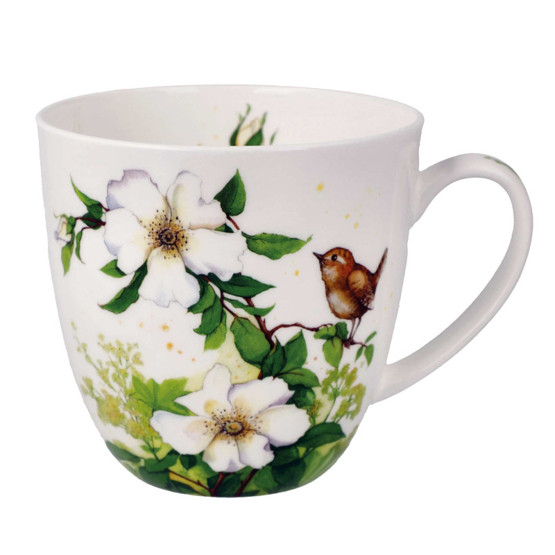 Le mug rose sauvage