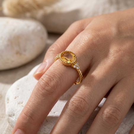 La bague soleil d’or (2)