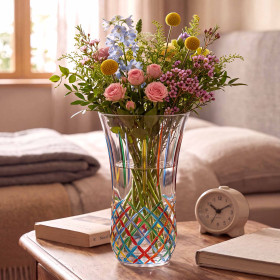 Le vase en cristal italien (2)