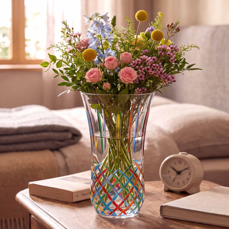 Le vase en cristal italien (2)