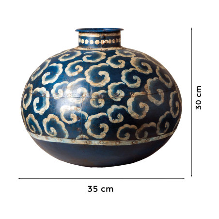 Le vase antique bleu (3)