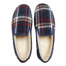 Mules carreaux laine (3)