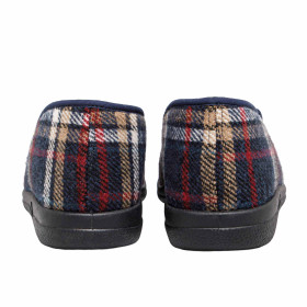 Mules carreaux laine (4)