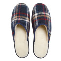 Mules carreaux laine (3)