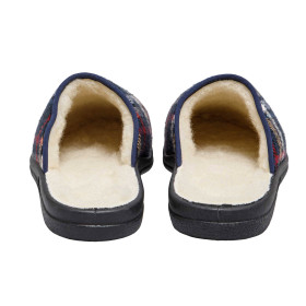 Mules carreaux laine (4)