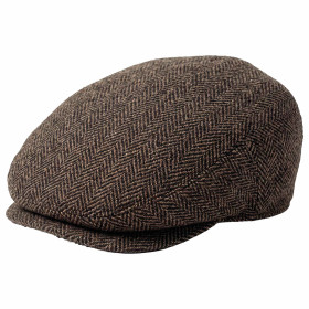 Casquette tweed laine