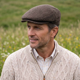 Casquette tweed laine (2)
