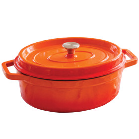 Cocotte en fonte ovale