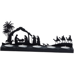 Crèche-bougeoir La Nuit des Rois