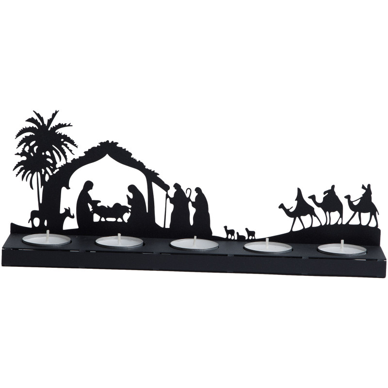 Crèche-bougeoir La Nuit des Rois