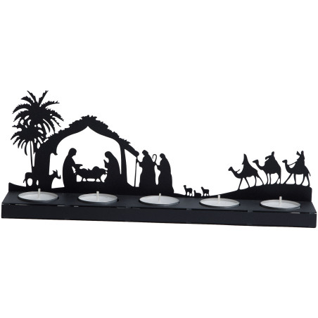 Crèche-bougeoir La Nuit des Rois